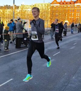 2025 Sylvesterloppet Göteborg 10 km road race Hampus finish
