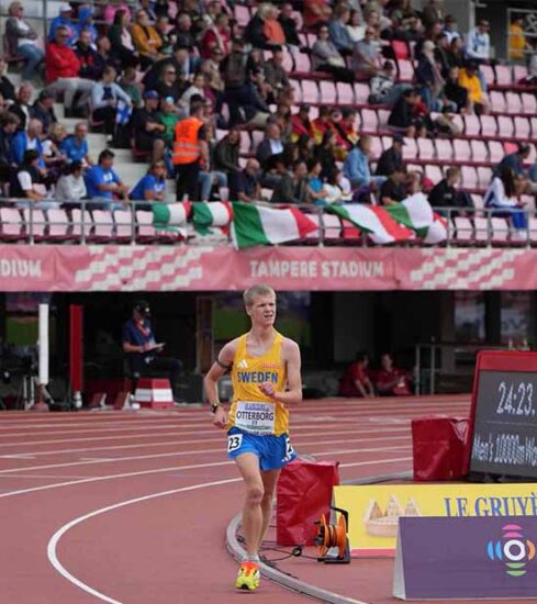 2025 JEM 10000m Tampere - Hampus Otterborg.